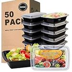 Ezalia 50 Pack- Meal Prep Container