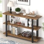 FOLUBAN Sofa Table, Wood Entryway T