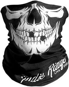 Indie Ridge Skull Motorcycle Face Mask - Motorcycle Ski Snowboard Winter Face Mask