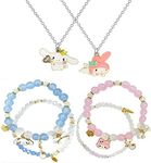 6 PCS Cartoon Pink and Blue Set for