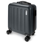 AVIO Jett Cabin Suitcase 45x36x20cm - Lightweight Double-Wheel Luggage Bag w/Combi Lock, 2 Internal Pockets, Telescopic Handle w/ 3 Heights - Durable ABS Hard Shell RyanAir, EasyJet, British Airways