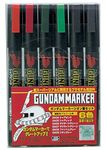 GSI Creos Gundam Marker Zeon Set (6 Markers)