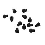 Charbrofire W10919249 Grate HP Rubber Feet for Whirlpool Range WFG505M0BS Replacement Parts Amana AGR5715QDQ Maytag Gas Stove Grate Rubber Feet Model MGR6600FZ Grate Bumper 12 Packs