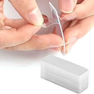 Ruban adhésif double face extra fort, 70 Pièces Ruban adhésif multifonctionnel et réutilisable transparent lavable Nano Tape Fixation de divers objets dans Voitures, Cuisine, Domicile ou Bureau