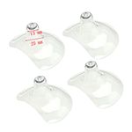 Maymom Nipple Shield (Small/Extra Small) 4pc in Reuseable Storage Case (Thicker Version)