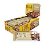 Fulfil Vitamin and Protein Bar (15 x 40 g Bars) — Chocolate Hazelnut Whip Flavour — 14 g High Protein, 9 Vitamins, Low Sugar