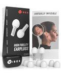 Vibes Acoustic Filter Ear Plugs - High Fidelity Decibel Reducing EarPlugs for Music Concert Festivals- Hearing Protection for Tinnitus & Autism Sensory Processing Disorders - (As Seen on Shark Tank)