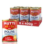 Mutti Finely Chopped Tomatoes 400g (Pack of 6)