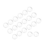Kozelo 500pcs Glass Ball Boiling Stones - [3mm] Soda Lime Glass for Valves Equipment