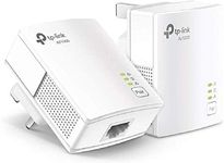 TP-Link TL-PA717 KIT 1-Port Gigabit Powerline Starter Kit, Data Transfer Speed Up to 1000 Mbps, Ideal for HD/3D/4K Video Streaming and Online Gaming(for Wired Only), No Configuration Required (UK Version)