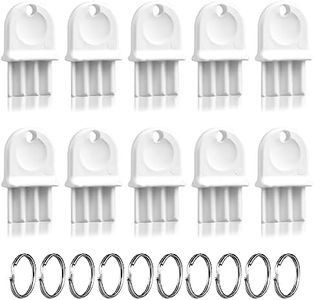 10pcs Toilet Paper Dispenser Key, Universal Paper Towel Dispenser Key Replacement Tissue Dispenser Key Hard Plastic Waffle Toilet Paper Dispenser Key for Janitors Maintenance Professionals (White)