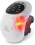 COMFIER Cordless Knee Massager with Heat, Upgraded Heated Knee Brace with 18.9 Inch Knee Straps, Rechargeable Knee Massager with Large LED Screen, Gift for Dad Mom, Women Men
