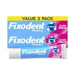 Fixodent Complete Original Denture Adhesive Cream Twin Pack 4.8 Oz