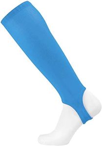 TCK 4 Inch Solid Baseball Stirrups (Columbia Blue, Large)