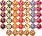 Slice Coffee Flavored Coffee, Variety Pack for Keurig K Cup Brewers, 40 Count, Pie Flavors (Blackberry, Grasshopper, Pecan, Coconut Cream, Razzleberry)