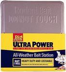 The Big Cheese TVS175 Ultra Power All-Weather Bait Station (Reusable, Lockable, Tamper Resistant), Silver, One Size