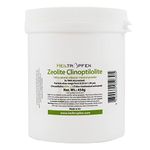 Zeolite Powder 1 Pound - 454 g | Ultra FINE Less-Than 2 µm | Clinoptilolite: 94%+-3 | 3X Activated | Natural Mineral Dust | Heiltropfen