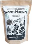 Jocelyn's Organic Soil Booster Worm Manure | Worm Castings | Natural Alternative to Chemical Plant Fertilizer, Supercharged Soil, Concentrated Microbiology for Potting Soil Indoor or Outdoor (700g)