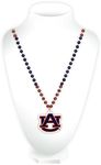 NCAA Rico Industries Team Logo Mardi Gras Style Beads, Auburn Tigers