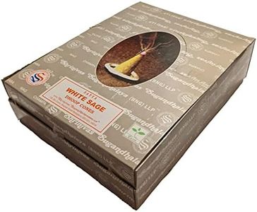 Satya White Sage Incense Dhoop Cones 12 Boxes of 12 Cones