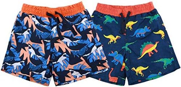 maoo garden Bimbo e Bambino Costume da Bagno Quick Dry Beach Board Shorts Maglia Fodera Costumi da Bagno 2 Pacco 10 Anni