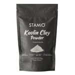 STAMIO Kaolin Clay Powder 750 gm for Face Pack, Skin Care, Mask, DIY | Pure and Natural, Chemical Free | Men & Women | China Mitti | In Pouch 26.46 oz