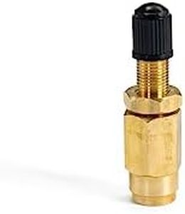 1/4" Air Line to Schrader Valve Brass Compression Fitting