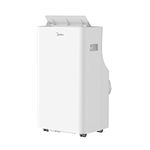 Midea Portable Air Conditioner Silent Cool 26 Pro, 9000 BTU 2.6kW, Silent Quiet Mode, Cooling&Ventilation&Dehumidification, Room Size up to 88m³(33㎡), Mobile Air Conditioning Units,White