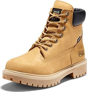 Timberland PRO Men's 65016 Direct Attach 6" Steel Toe Boot,Yellow,11 M