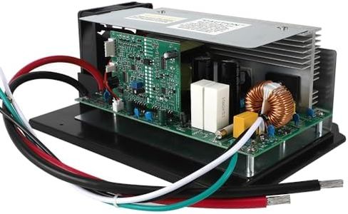 WF-8955-MBA RV Converter, 55 Amp RV Power Converter Assembly for WF-8955PEC and WF-8900-AD Series Power Converter, Three Stages Smart Charge for RV Lead-Acid Battery