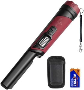 DR.ÖTEK Pinpointer Detector de Metales de Mano, IP68 Totalmente Impermeable Pinpointer de Mano con Pantalla LCD Novedosa Función de Cancelación de Interferencias, Alta Sensibilidad, 3 Modos de Alerta