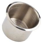 Brybelly Small, Single Standard Stainless Steel Drop-in Cup Holder