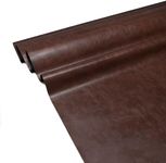 NPBAG Leather Repair Patch Kit 25 x 50 Inches, Self-Adhesive Leather Tape Upholstery Vinyl Sticker for Couches, Sofa, Furniture, Car Seats, Bags, Jackets (Crazy Horse)