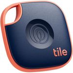 Tile by Life360 Mate (2024) Bluetooth Tracker, Keys Finder and Item Locator for Keys, Bags and More. Phone Finder. Both iOS and Android Compatible. 1-Pack (Navy Blaze)