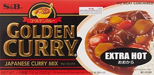 S&B Golden Curry Sauce Mix Extra Hot, Product of Japan, 220 Gram