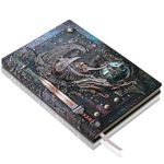 Soldier Notebook Gift for Men - Friendship Present 3D Embossed Handmade Journals with Lined Paper Cool Writing Notebooks Christmas Birthday Gifts for Men & Friend & Nerdy & Boy (A5,Multicolor)