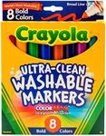 Crayola 8 Ct Bold Broad-Line Washable Markers