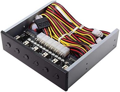 Sistema de control de 6 discos duros, sistema de gestión inteligente de control del disco duro, SSD, interruptor de alimentación con bahía de CD-ROM de 5,25