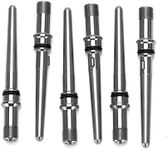 ZUDZUW 6PCS Fuel Injector Connector Tubes 4903290 Compatible with 5.9L 6.7L Dodge Cummins Diesel