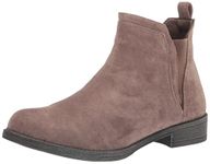 Propét Women's Tandy Ankle Boot, Smoked Taupe, 7 Wide