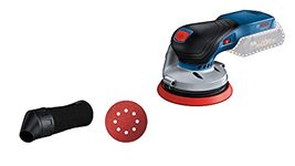 Bosch Professional 18V System Cordless Random Orbit Sander GEX 18V-125 (incl. sanding disc (125 mm), 1x sanding paper, dust bag, without battery/charger)