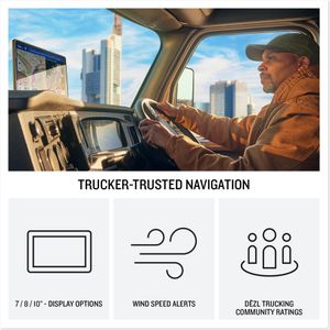 Garmin dēzl LGV1020 Truck GPS Sat Nav 10" Display – EU Maps, Voice Control, Live Traffic