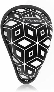 RAYSHARP Baseball Cup Youth Boys - Kids Soft Athletic Cup for Ages 7-12 Boys Baseball Football Lacrosse Boxing MMA Black White