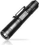 WUBEN L50 LED Torch Rechargeable Flashlight with High Lumens, 1200 Lumens Super Bright Pocket Torch, 5 Modes & IP68 Waterproof Handheld Tactical Flashlight for Camping, Hiking, Emergency, Gift (Black)