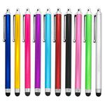 10 Pack Stylus Pen Set, Universal Touch Screen Capacitive Styli Compatible with iPad iPhone 6 6s 7 7s 8 Plus Kindle Samsung Note S5 S6 S7 Edge S8 Plus Tablet Digital