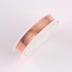 Skanda Crafterina™ - Copper wire for Jewelry making, Necklace, bracelet and other DIY Projects (0.5 mm, Copper, 1)