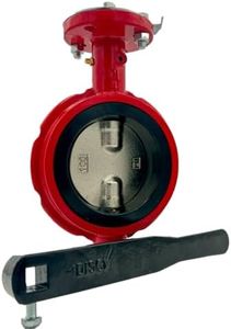 6” Butterfly Valve, Wafer, 200 Psi, Ductile Iron Body