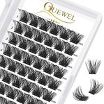 QUEWEL Cluster Lashes 72 Pcs Wide S