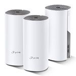 TP-Link Deco Whole Home Mesh WiFi System (Deco E4) – Up to 4,000 Sq. Ft. Coverage, Replaces Wireless Internet Routers and Extenders, Works with Alexa, 3-Pack