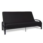 Milliard Memory Foam Futon Mattress - Full Size (Frame Not Included) (Black)